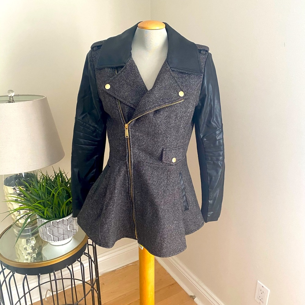 BCBG peplum jacket